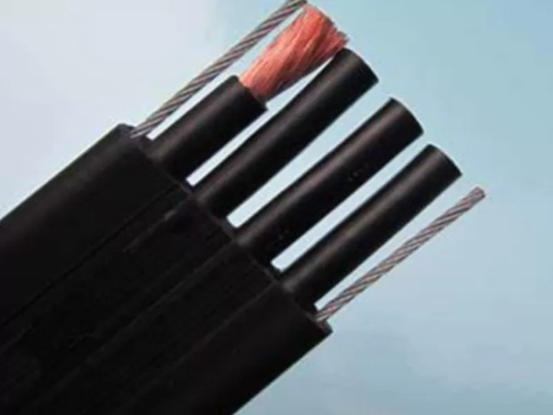 Multi-core Flat Control Cable and Power Hoist Cable for Crane and Conveyor
