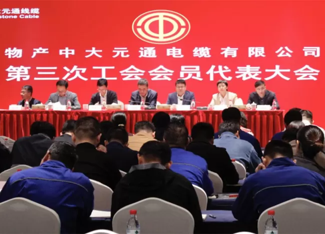 Pooling Collective Efforts to Drive High-Quality Cable Development | Zhejiang Zetastone Wire & Cable Co., Ltd. Holds Special Party Lecture by Zhongda Industrial Party Committee Leadership and the Third Trade Union Member & Staff Representative Conference